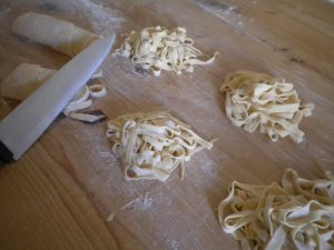 Tagliatelle fatte in casa