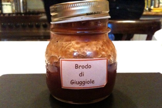 Brodo e sciroppo di giuggiole