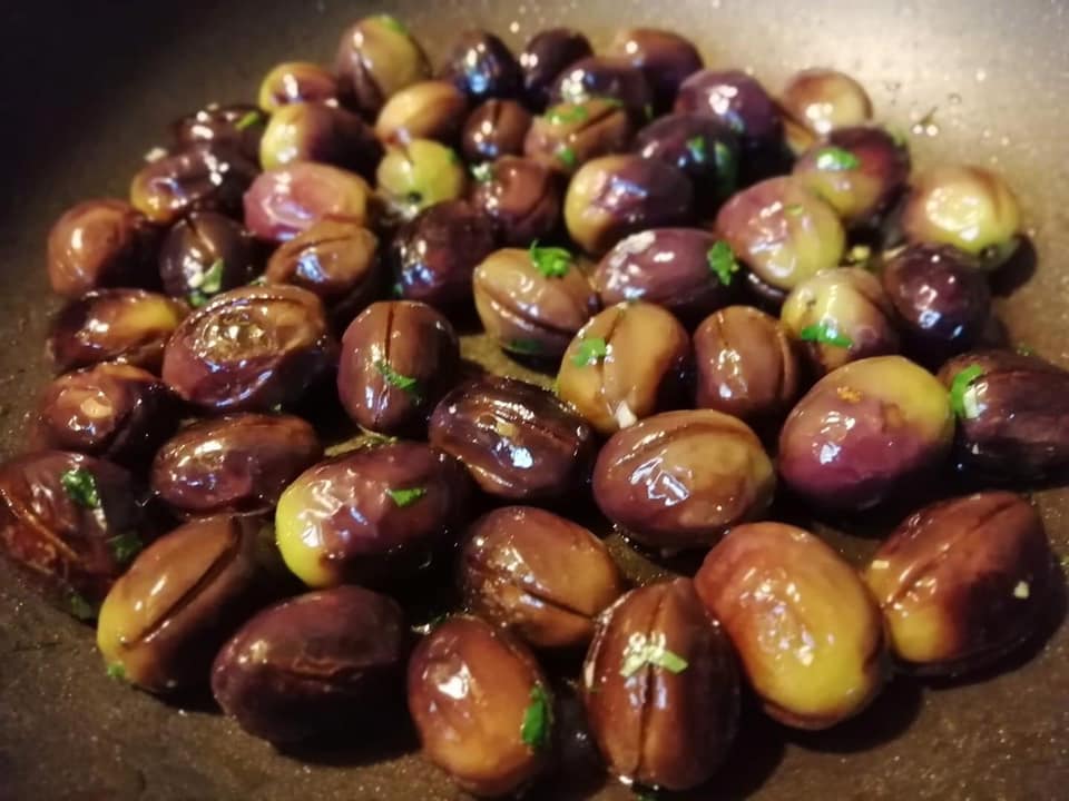 Olive passate in padella